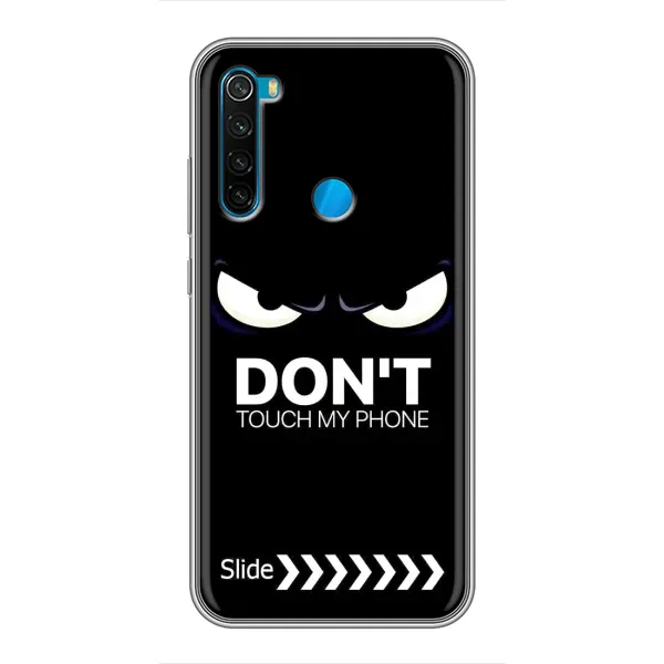 Чохол з принтом «Не чипай телефон» для Xiaomi Redmi Note 8T