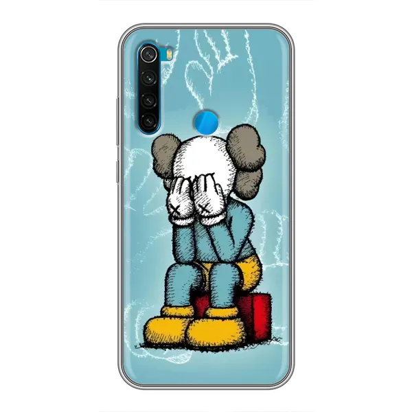 Чохол з принтом «Плач Bearbrick» для Xiaomi Redmi Note 8T