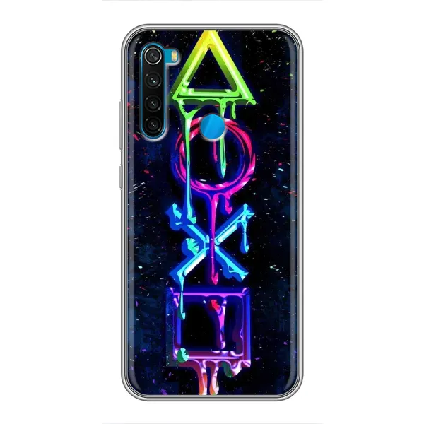 Чохол з принтом «Pleystation лого» для Xiaomi Redmi Note 8T Чохол з принтом «Pleystation лого» для Xiaomi Redmi Note 8T