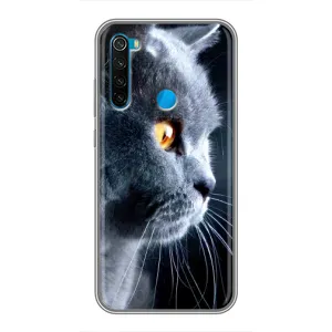 Чохли з Котиками для Xiaomi Redmi Note 8T (VPrint) (Сірий Кіт)