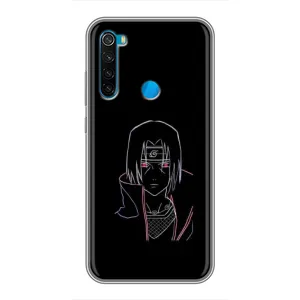 Чохли на тему: Ітачи Учіха для Xiaomi Redmi Note 8T (AlphaPrint) (силует Ітачі)