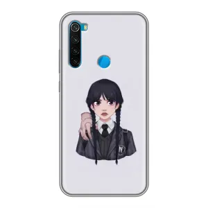 Чохли Венсдей на Xiaomi Redmi Note 8T Уенсдей (AlphaPrint) (Венздей і Річ)