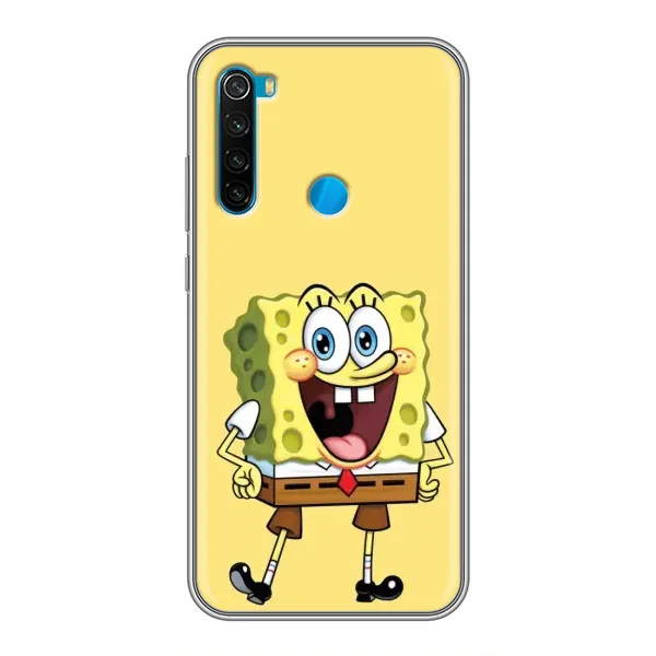 Чохол з принтом «Веселий Спанч Боб» для Xiaomi Redmi Note 8T