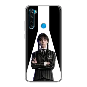 Чохли Венсдей на Xiaomi Redmi Note 8T Уенсдей (AlphaPrint) (W-Wednesday)
