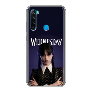 Чехлы Венсдей на Xiaomi Redmi Note 8T Уэнсдей (AlphaPrint)