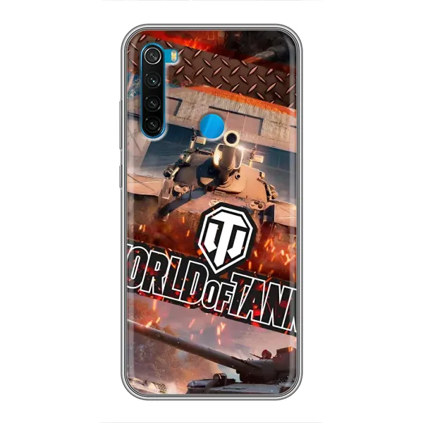 Чохол з принтом «World of Tanks» для Xiaomi Redmi Note 8T Чохол з принтом «World of Tanks» для Xiaomi Redmi Note 8T