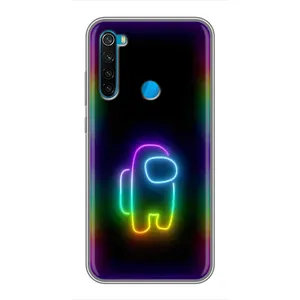 Чехол Амонг Ас для Xiaomi Redmi Note 8T (AlphaPrint) (Яркий скин)