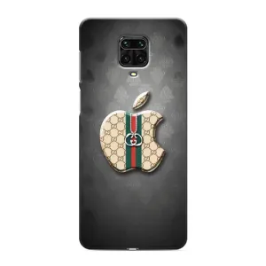 Чехлы ГУЧЧИ для Сяоми Редми Ноут 9 Про Макс (AlphaPrint) (Apple gucci)