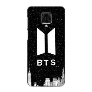 Чохли BTS для Xiaomi Redmi Note 9 Pro Max (AlphaPrint) (БТС Лого)