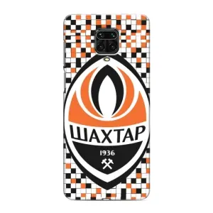 Чехлы для Xiaomi Redmi Note 9 Pro Max (VPrint) - Футбольные клубы (ФК Шахтер)