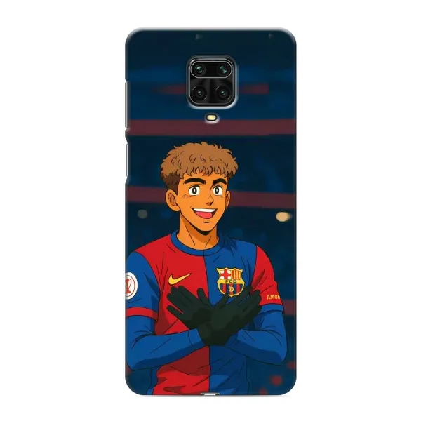 Чохол з принтом «Футболіст Ямаль» для Xiaomi Redmi Note 9 Pro Max Чохол з принтом «Футболіст Ямаль» для Xiaomi Redmi Note 9 Pro Max