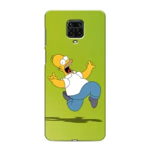 Чехол с Симпсонами для Xiaomi Redmi Note 9 Pro Max (VPrint) (Гомер Симпсон)
