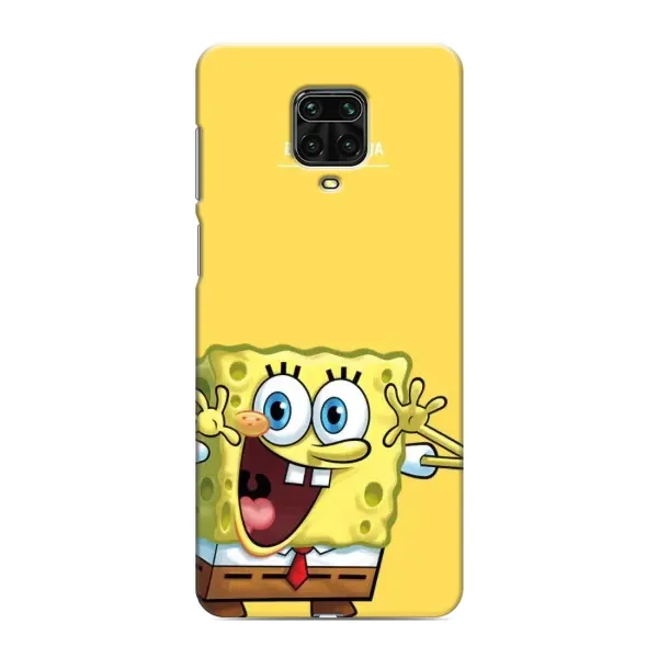 Чехол с принтом «Губка Боб» для Xiaomi Redmi Note 9 Pro Max Чехол с принтом «Губка Боб» для Xiaomi Redmi Note 9 Pro Max