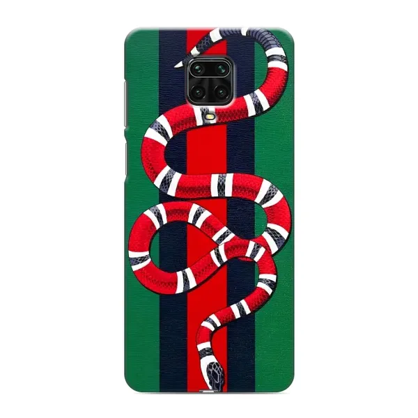 Чохол з принтом «Gucci змія» для Xiaomi Redmi Note 9 Pro Max