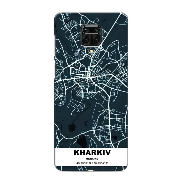 Чохол з принтом «Харків» для Xiaomi Redmi Note 9 Pro Max