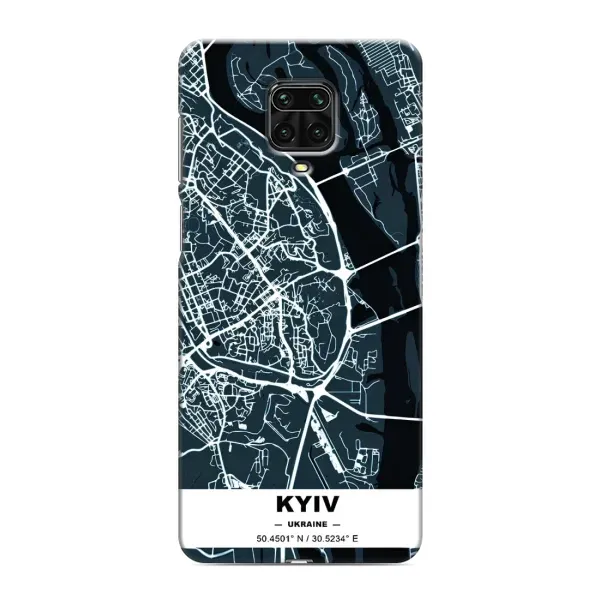 Чохол з принтом «Київ» для Xiaomi Redmi Note 9 Pro Max