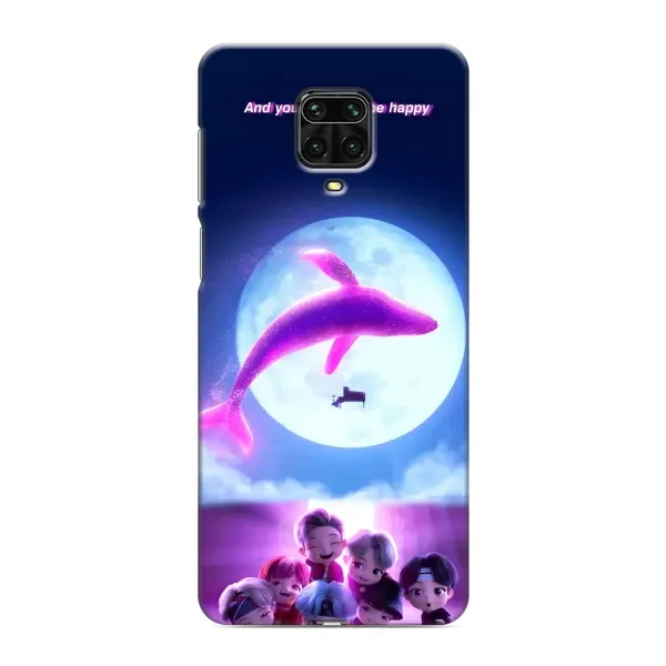 Чехол с принтом «КИТ BTS» для Xiaomi Redmi Note 9 Pro Max