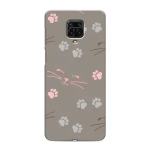 Чохол з малюнком кіт на Xiaomi Redmi Note 9 Pro Max (Лапи і вуса)