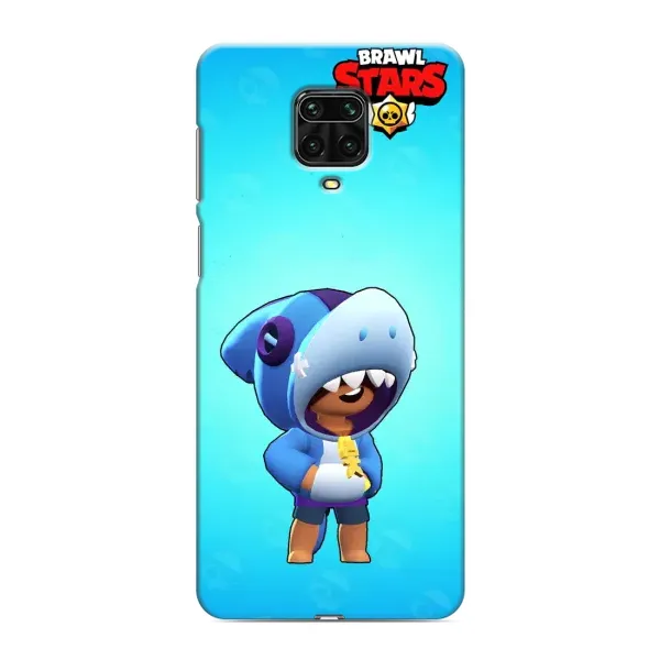 Чохол з принтом «Леон акула» для Xiaomi Redmi Note 9 Pro Max