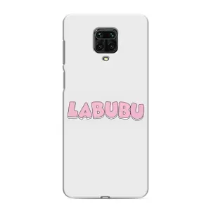 Чохол з Лабубу на Xiaomi Redmi Note 9 Pro Max (Лого Лабубу)
