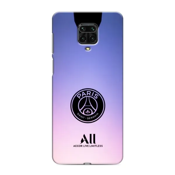 Чехол с принтом «лого PSG» для Xiaomi Redmi Note 9 Pro Max