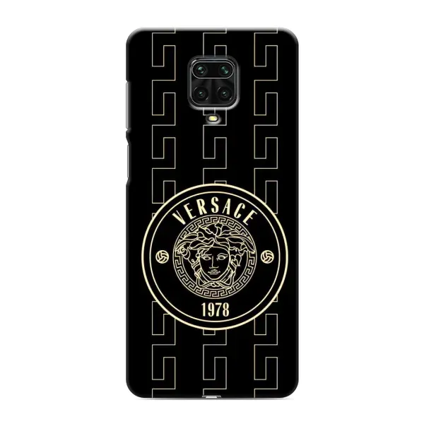 Чехол с принтом «Лого Версаче» для Xiaomi Redmi Note 9 Pro Max