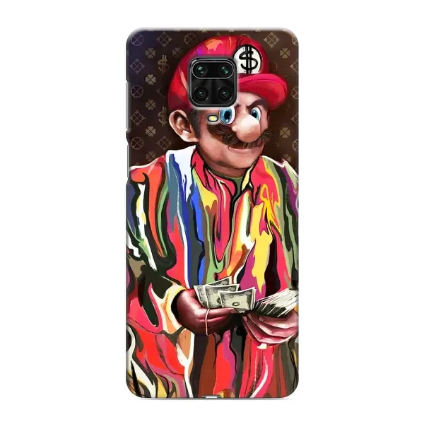 Чехол с принтом «Mario LV» для Xiaomi Redmi Note 9 Pro Max