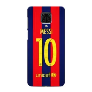 Чохли Мессі для Xiaomi Redmi Note 9 Pro Max (AlphaPrint) (Messi Barca 10)