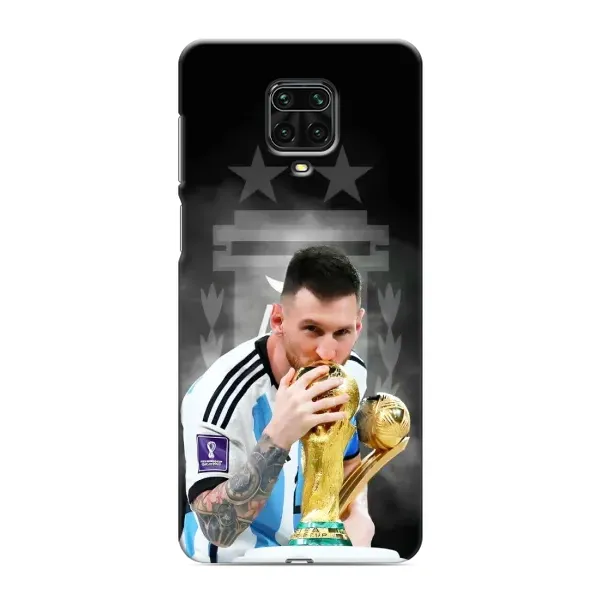 Чохол з принтом «Мессі Чемпіон» для Xiaomi Redmi Note 9 Pro Max Чохол з принтом «Мессі Чемпіон» для Xiaomi Redmi Note 9 Pro Max
