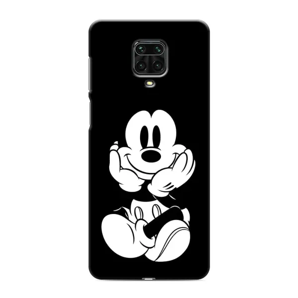 Чехол с принтом «Микки на черном» для Xiaomi Redmi Note 9 Pro Max