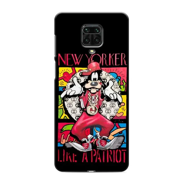 Чехол с принтом «Мультяшный Волк» для Xiaomi Redmi Note 9 Pro Max