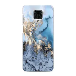 Мраморний чехол на Xiaomi Redmi Note 9 Pro Max (VPrint) (Ніжний мрамор)