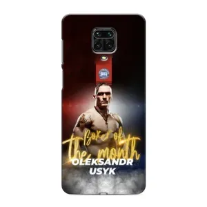 Чехол с картинкой Александр Усик для Xiaomi Redmi Note 9 Pro Max (Olexandr Usyk)