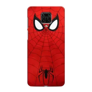 Чехол с человеком пауком для Xiaomi Redmi Note 9 Pro Max - (AlphaPrint) (Паук (Марвел))