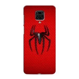 Чехол с человеком пауком для Xiaomi Redmi Note 9 Pro Max - (AlphaPrint) (Паук Марвел)