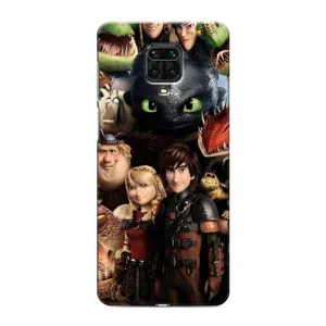 Чохол як приборкати дракона на Xiaomi Redmi Note 9 Pro Max (Персонажі дракона)