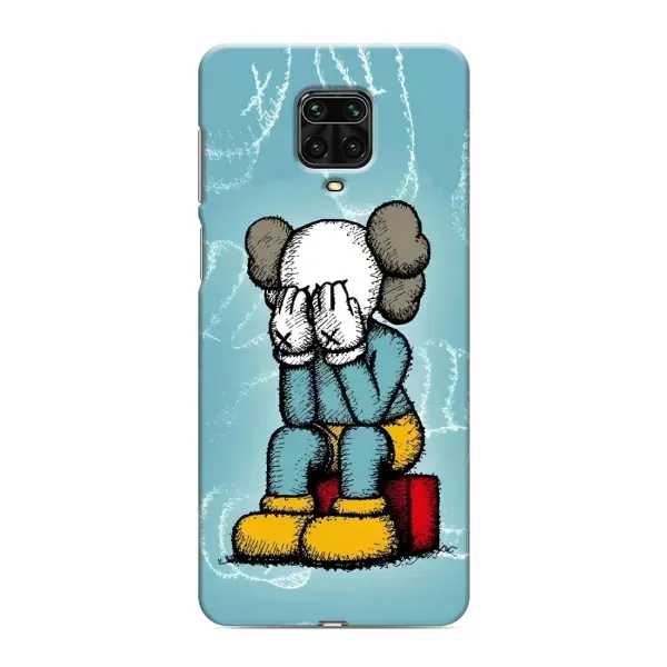 Чехол с принтом «Плач Bearbrick» для Xiaomi Redmi Note 9 Pro Max