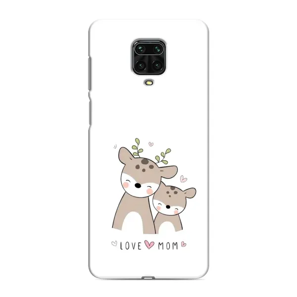 Чохол з принтом «Оленята мама і малюк» для Xiaomi Redmi Note 9 Pro Max Чохол з принтом «Оленята мама і малюк» для Xiaomi Redmi Note 9 Pro Max