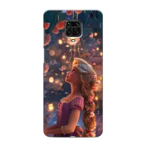 Чохол Рапунцель для Xiaomi Redmi Note 9 Pro Max (Рапунцель ліхтарики)