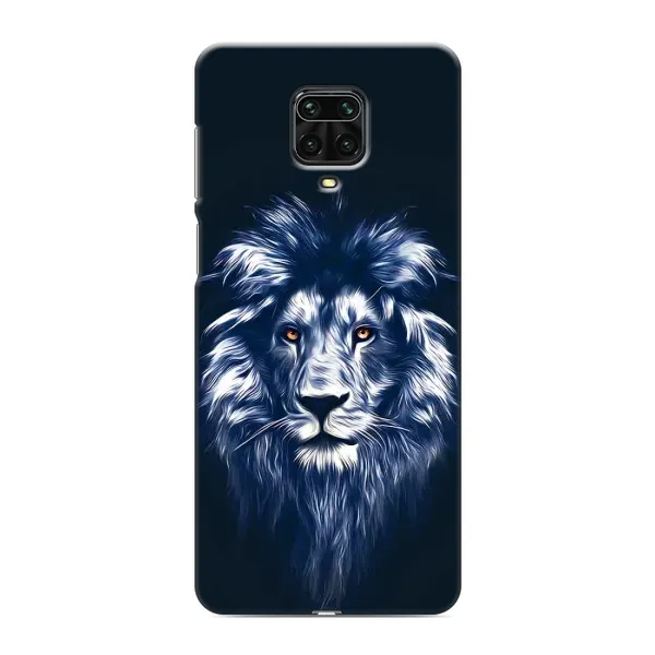 Чехол с принтом «Синий Лев» для Xiaomi Redmi Note 9 Pro Max
