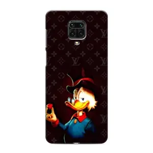Чехли для Xiaomi Redmi Note 9 Pro Max - Скрудж МакДак Louis Vuitton (PREMIUMPrint) (Скрудж з ботліантом)