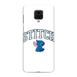 Чохол з принтом Стіч на Xiaomi Redmi Note 9 Pro Max (Стіч лого)
