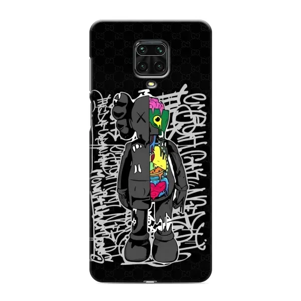 Чехол с принтом «Стиль Bearbrick» для Xiaomi Redmi Note 9 Pro Max