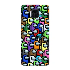 Чохли Амонг Ас для Xiaomi Redmi Note 9 Pro Max (AlphaPrint) (Убитий)