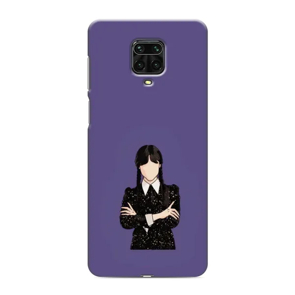 Чохол з принтом «Венздей у чорному» для Xiaomi Redmi Note 9 Pro Max Чохол з принтом «Венздей у чорному» для Xiaomi Redmi Note 9 Pro Max