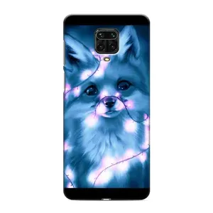 Чехлы с картинкой Лисички для Xiaomi Redmi Note 9 Pro Max (VPrint) (Яркая лисичка)