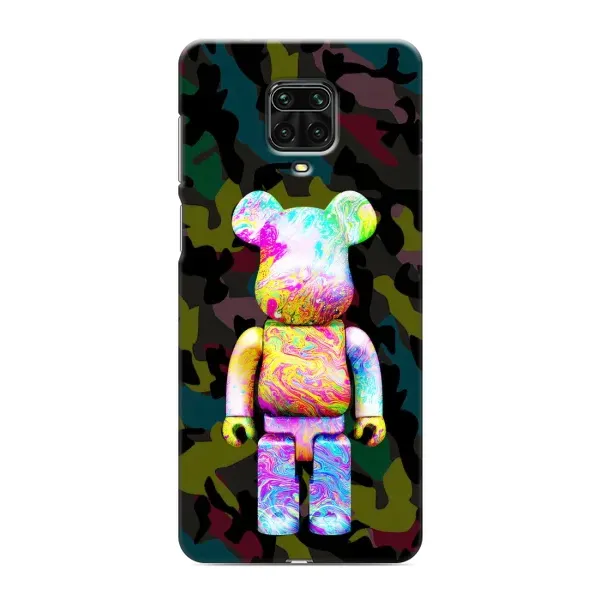 Чехол с принтом «Яркий Bearbrick» для Xiaomi Redmi Note 9 Pro Max