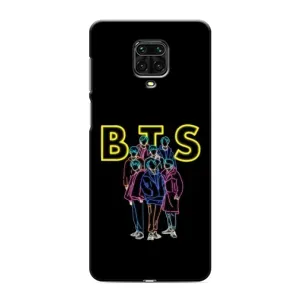 Чехлы BTS для Xiaomi Redmi Note 9 Pro (AlphaPrint) (BTS стайл)