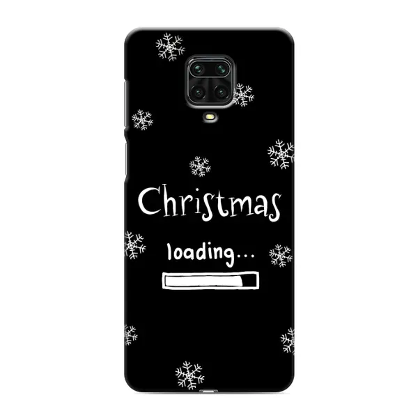 Чохол з принтом «Christmas loading» для Xiaomi Redmi Note 9 Pro