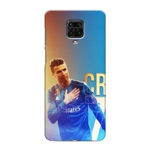 Чехол Криштиану Роналду для Xiaomi Redmi Note 9 Pro (AlphaPrint) (CR7 Real)